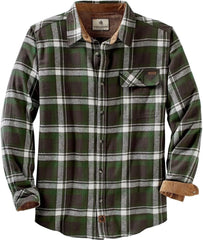 Legendary Whitetails Mens Flannel Long Sleeve Button Down 100% Cotton Shirt