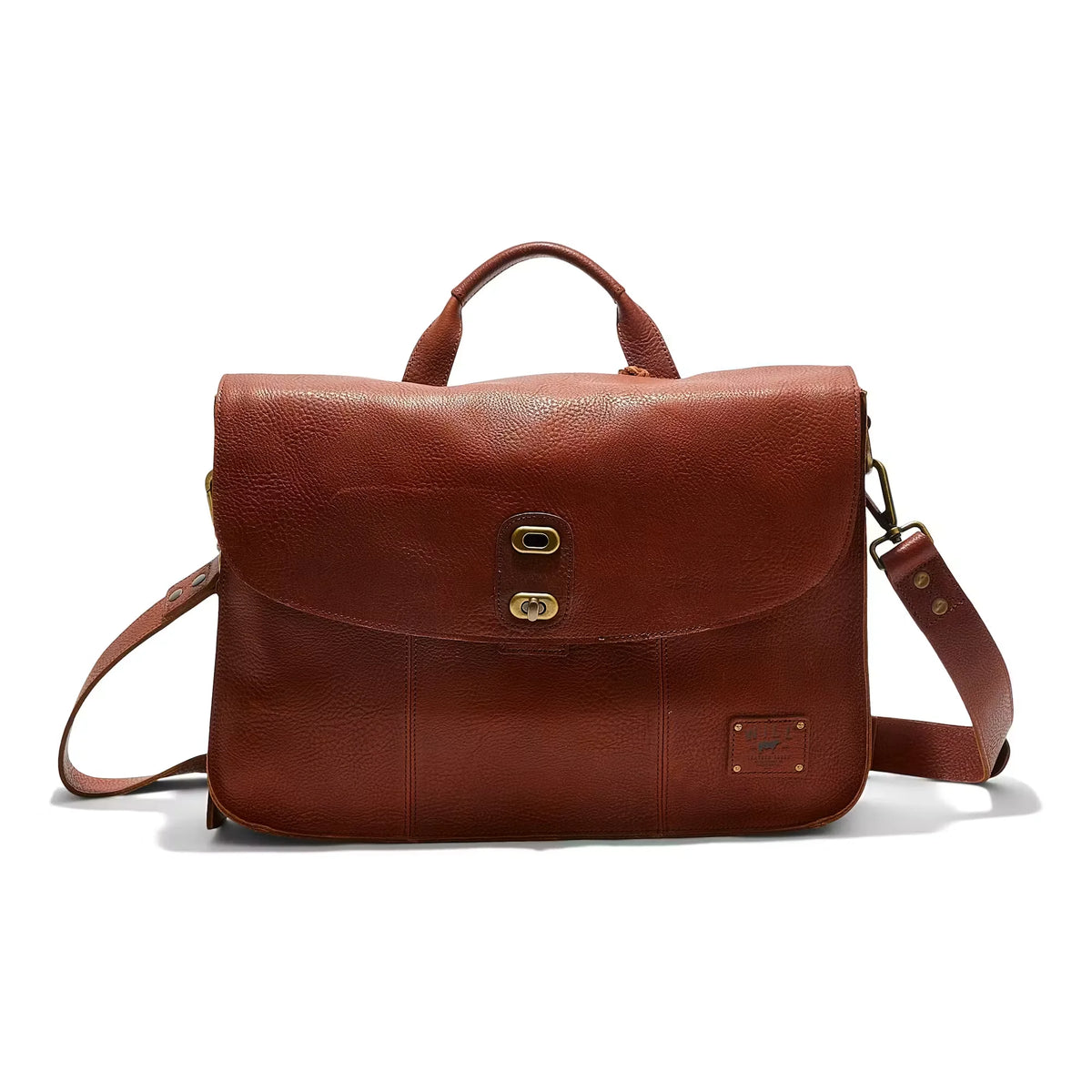 Kent Leather Messenger Bag