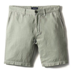 Cotton-Linen Chino Short - 9"