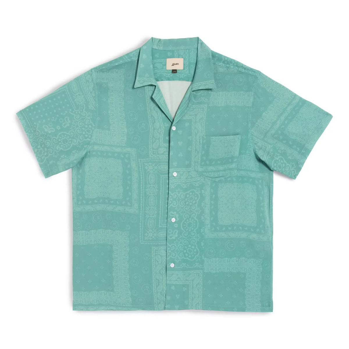 Beach Camp Collar Short Sleeve Shirt