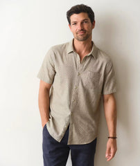 Classic Stretch Selvage Short Sleeve Shirt