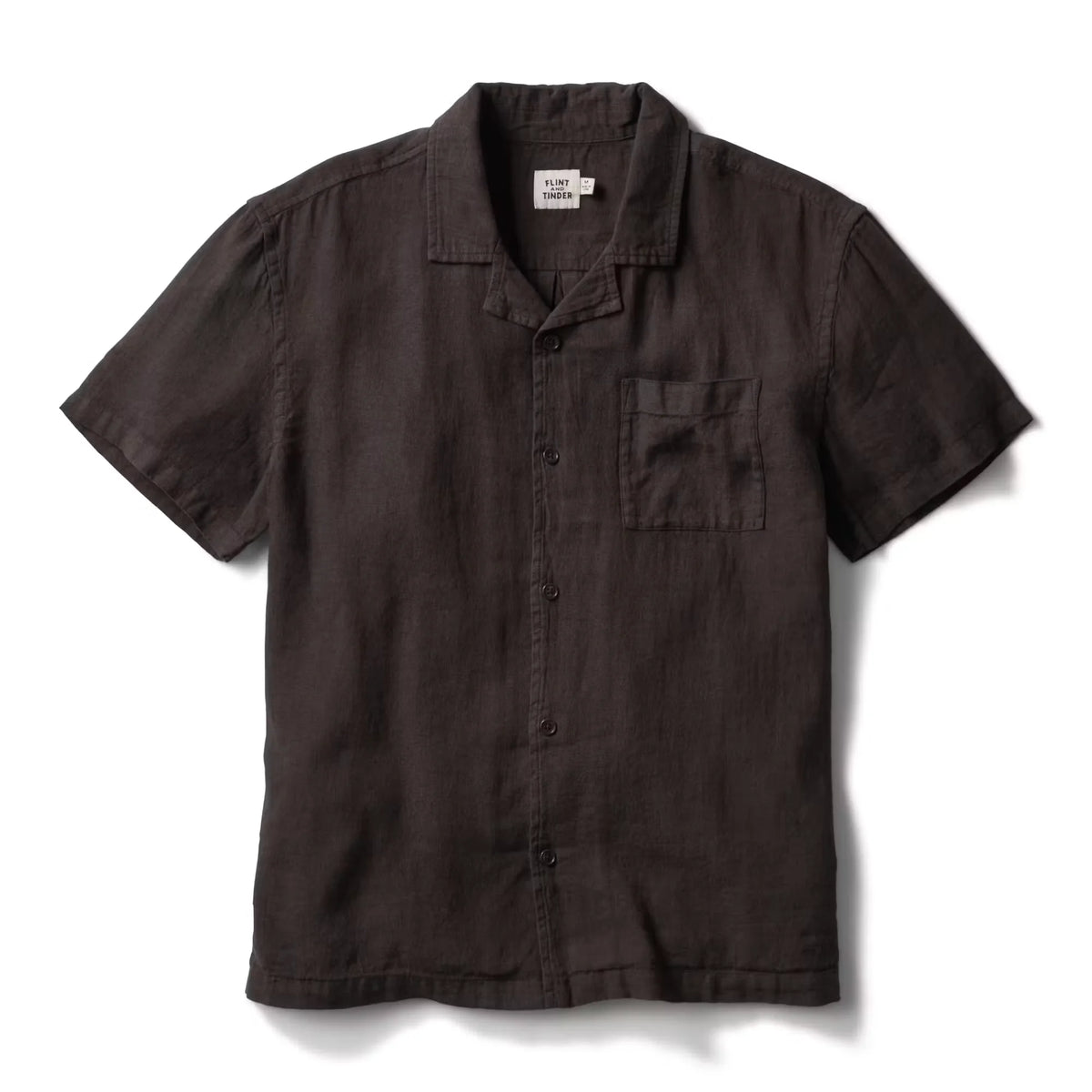 Cotton-Linen Camp Shirt