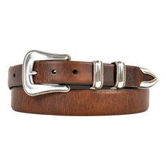 Mc Coy II Bison Leather Western Belt