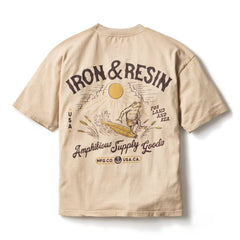 Washed Garment Dye Graphic T-Shirt