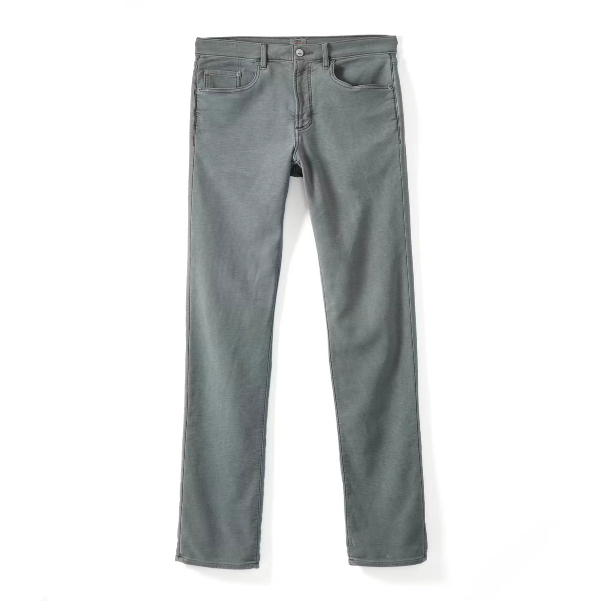 Stretch Terry 5-Pocket Pant - Slim Straight