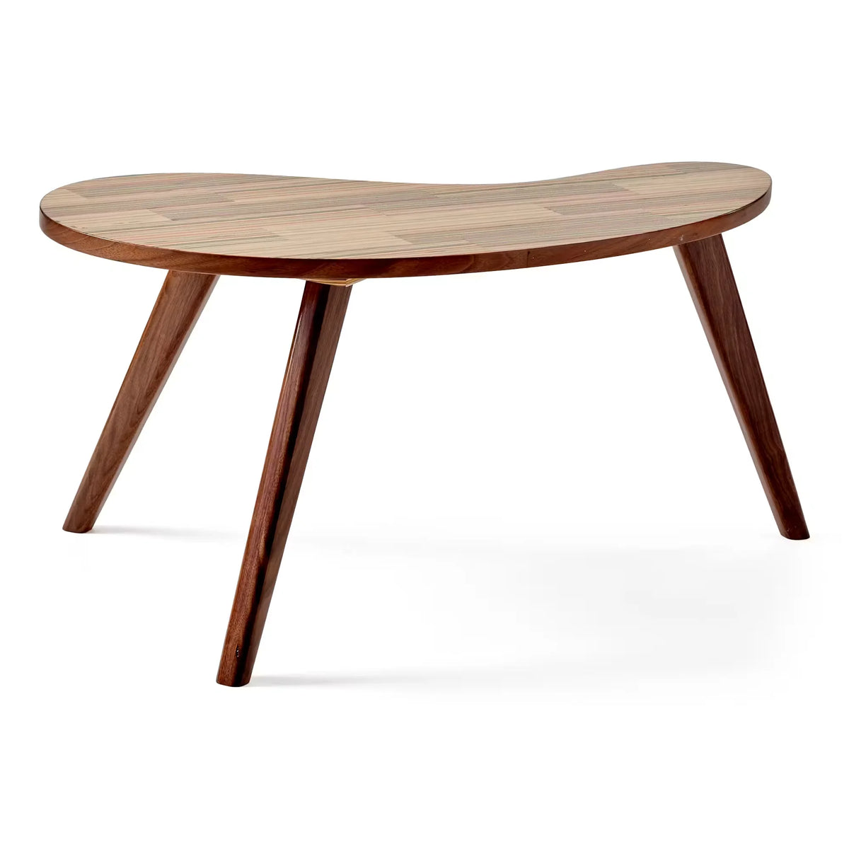Handmade Recycled Skateboard Bean Table