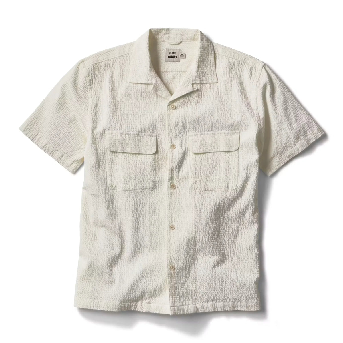 Seersucker Keys Camp Shirt