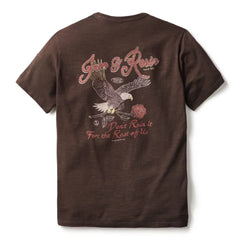 Washed Garment Dye Graphic T-Shirt