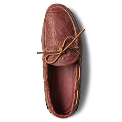 Huckberry x Quoddy Coolside Stamped Leather Moccasin