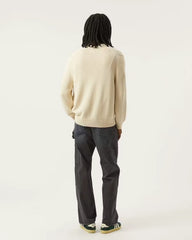 Washed Cotton Cardigan Sweater