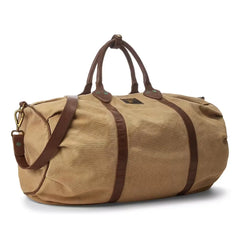 Cotton Canvas/Leather Douglas Duffle Bag