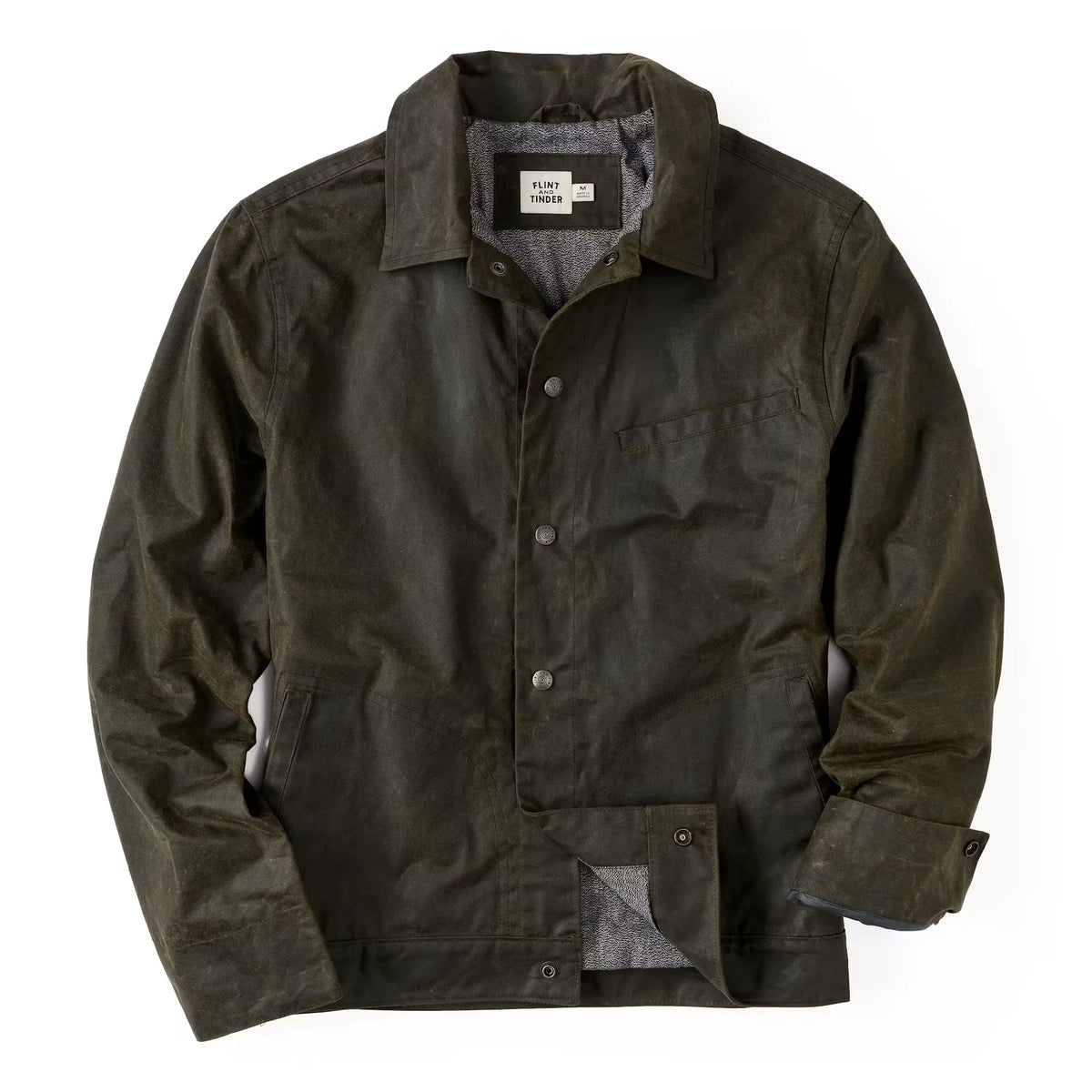 James Waxed Snap Jacket