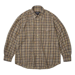 Uneven Check Shirt