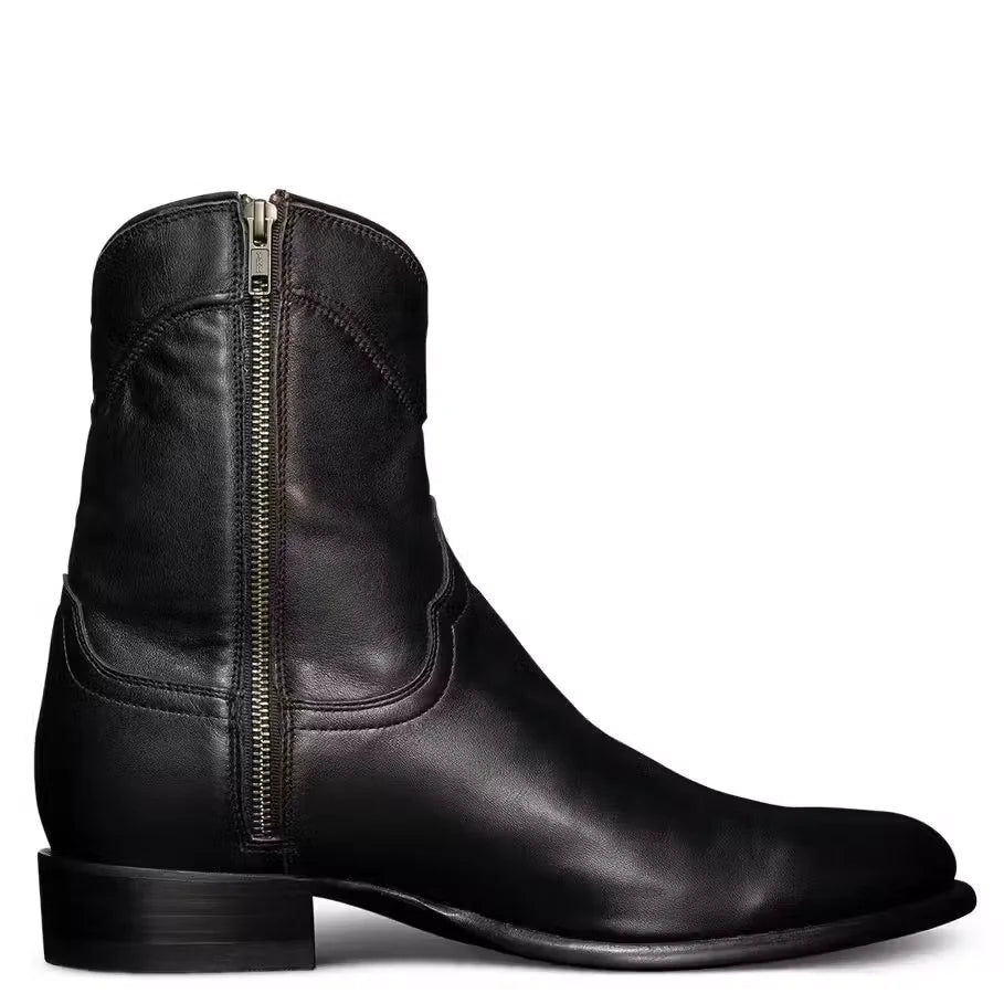The Dean Cowhide Leather Boot