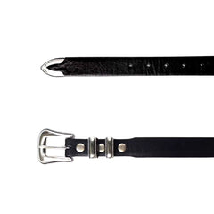 Mc Coy II Bison Leather Western Belt
