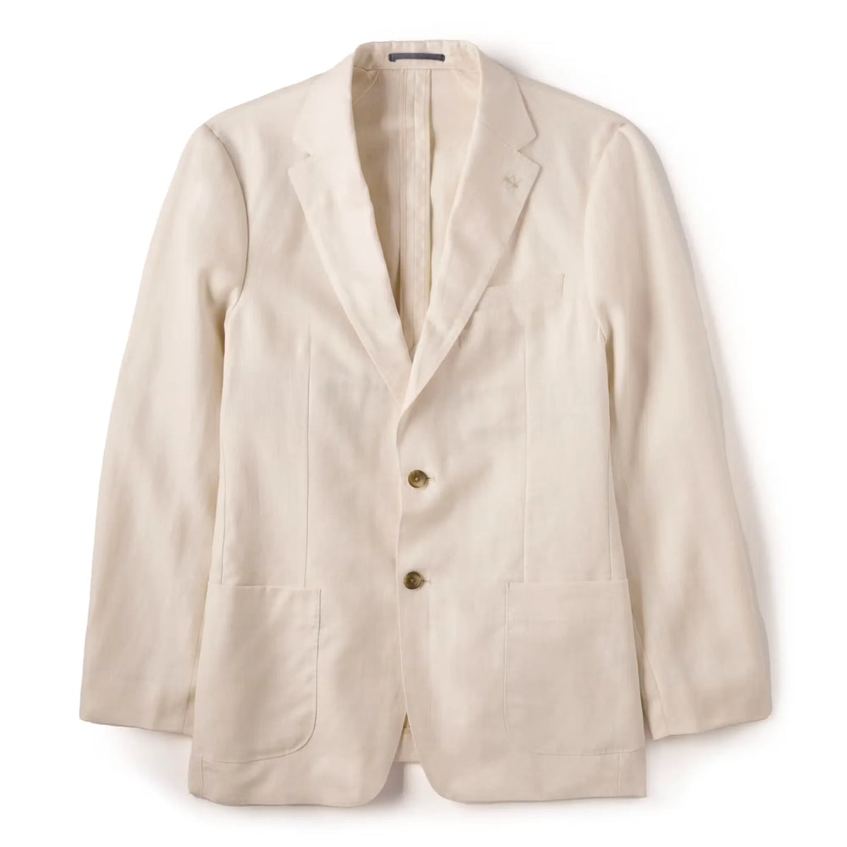 The Stevens Linen Herringbone Blazer