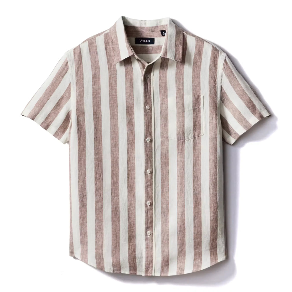 Short Sleeve Isles Linen Shirt