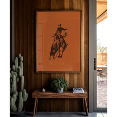 Bronc Rider #1 Print