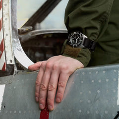 Stainless Steel Navigator With Date Field Watch