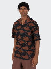 Ronen Camp Collar Short Sleeve Shirt
