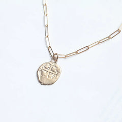 Women's Omega Coin Necklace