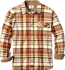 Legendary Whitetails Mens Flannel Long Sleeve Button Down 100% Cotton Shirt