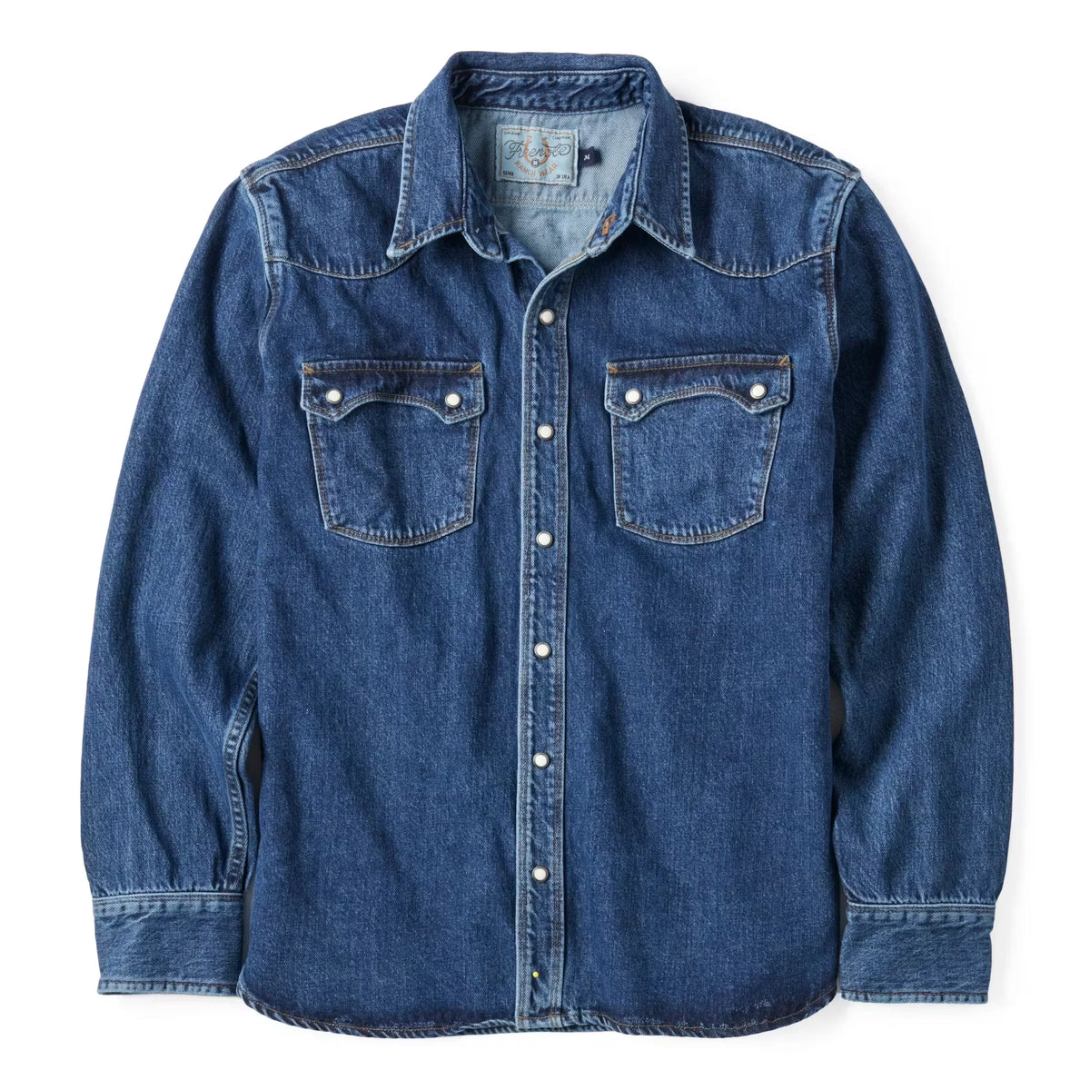 Modern Western Denim Shirt