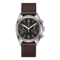 Khaki Aviation Pilot Pioneer Mechanical Chrono