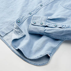 Modern Western Denim Shirt