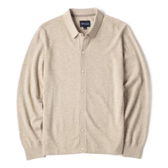 EasyCash Merino Long Sleeve Polo Cardigan