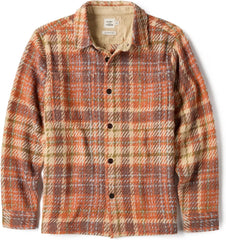 Huckberry Flint and Tinder Cabin Flannel, Mens Button Up Flannel Shirt Jacket