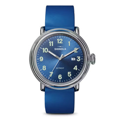 Runwell Detrola 3HD 41mm, Blue Rubber Strap