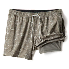 Performance Lined Swim Trunk - 5"