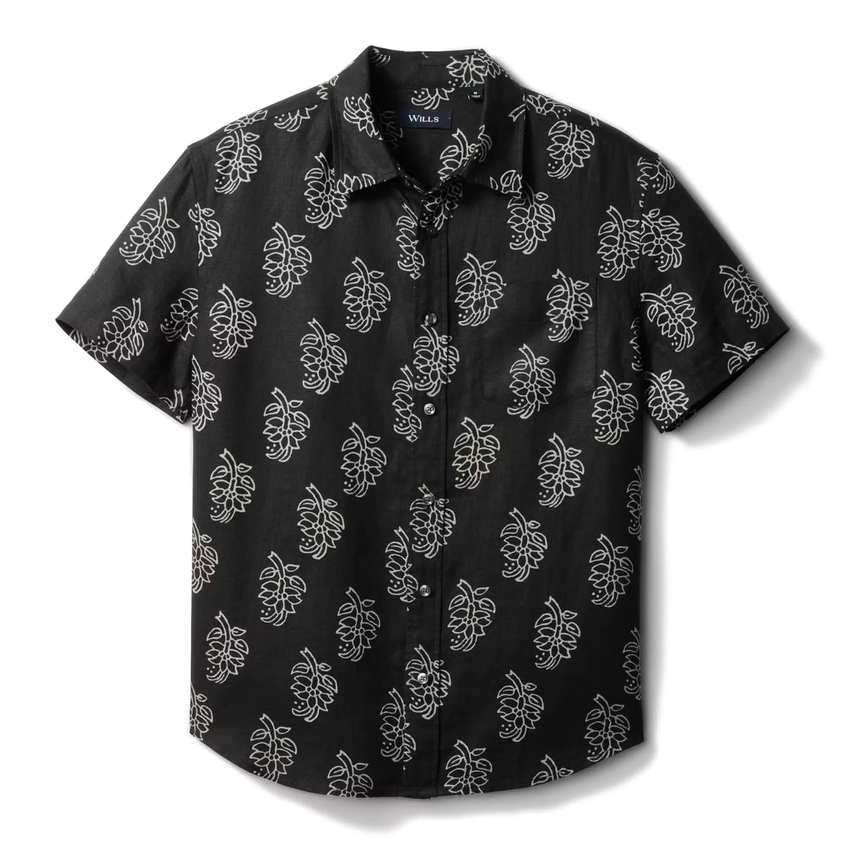 Short Sleeve Isles Linen Shirt