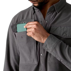 Long-Sleeved Early Rise Snap Shirt