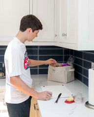 Small Canvas Storage Bin