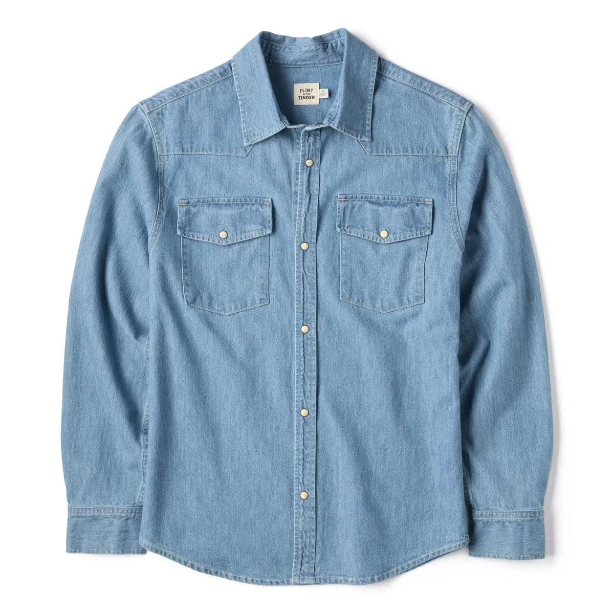 Bone Button Western Shirt