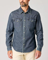 Bone Button Western Shirt