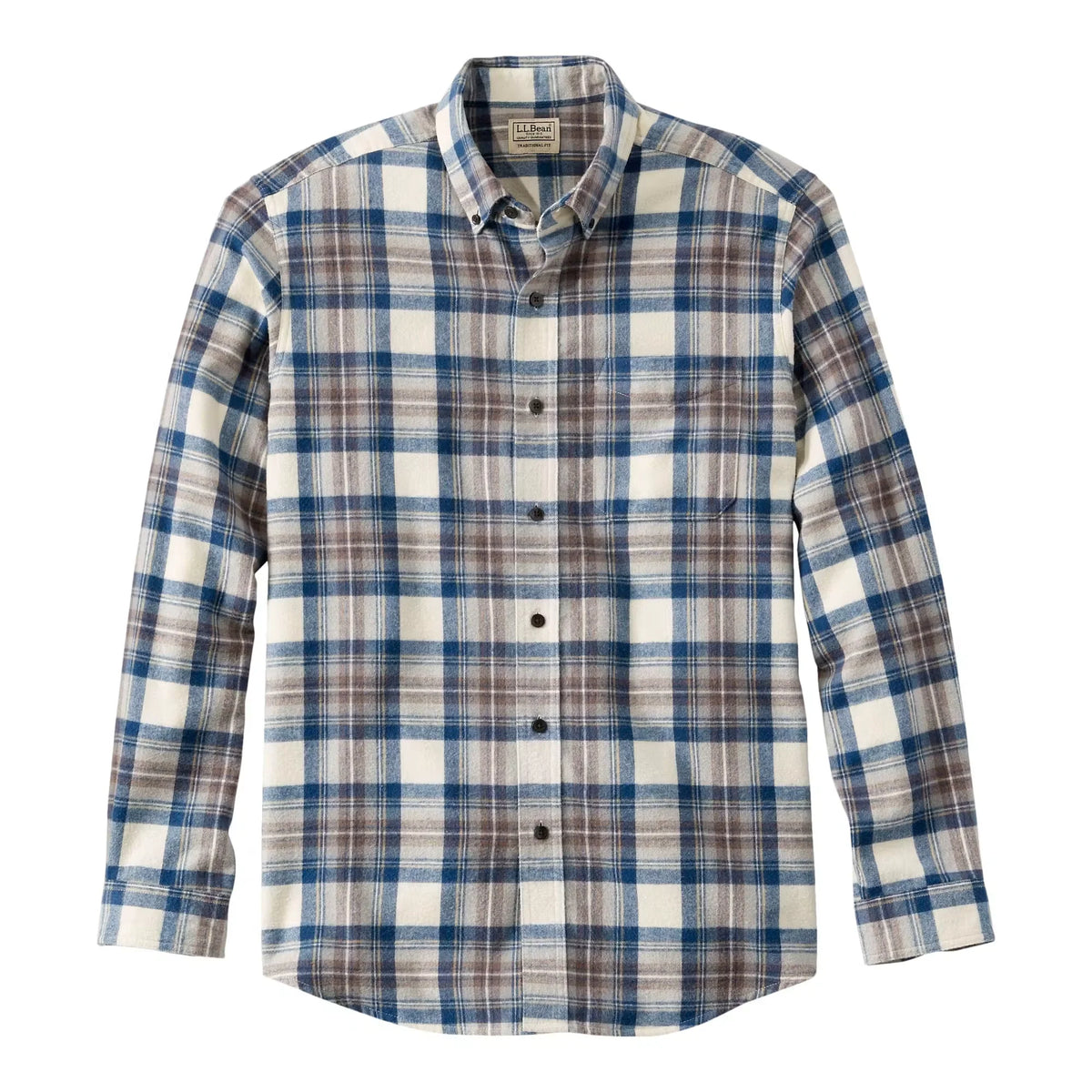 Scotch Plaid Flannel Shirt- Traditional Fit