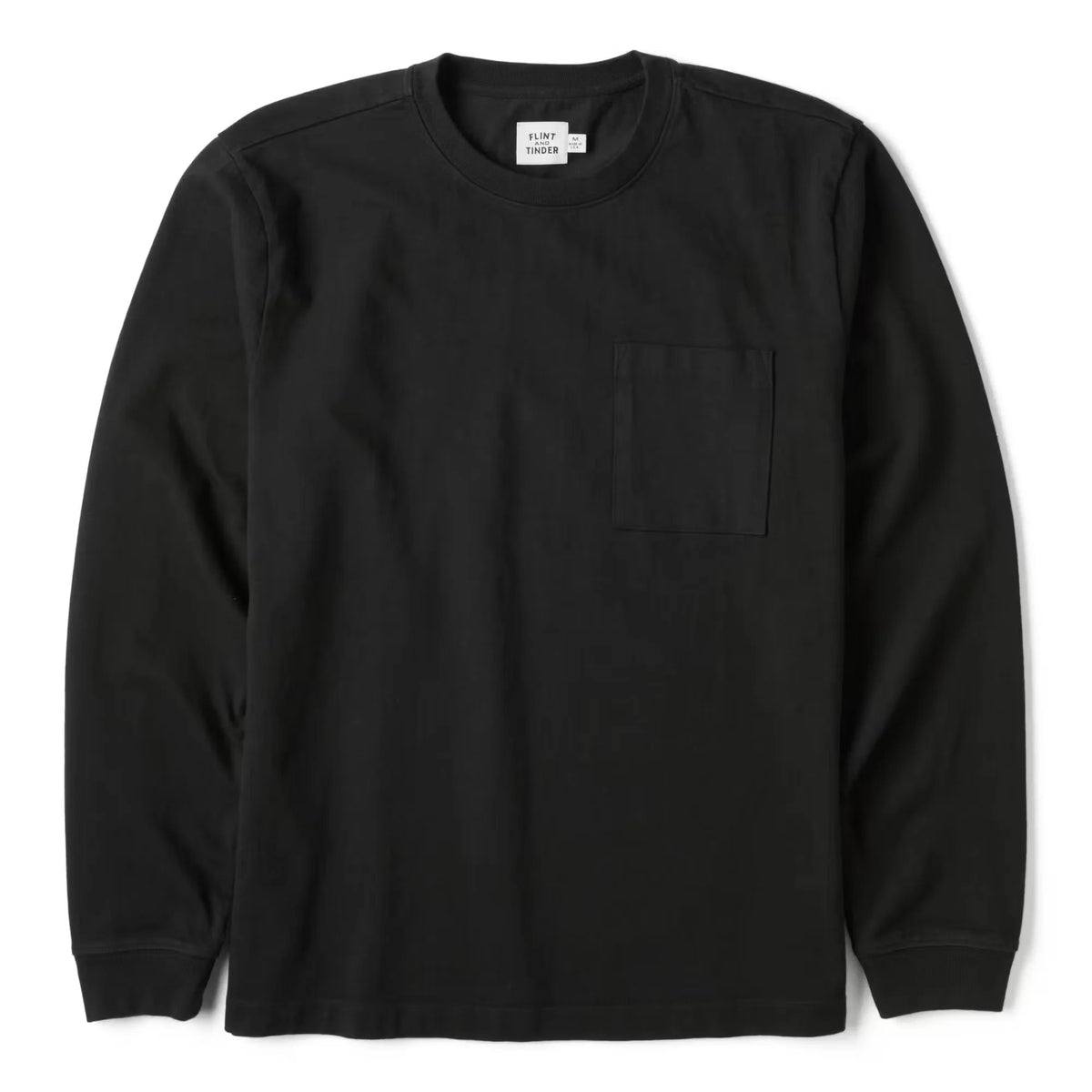 Long Sleeve American Heavyweight Pocket T-Shirt