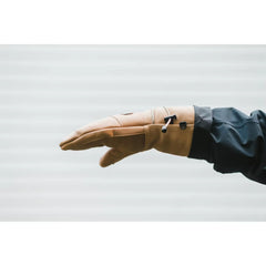 Caribou Wool Lined Leather Mitt