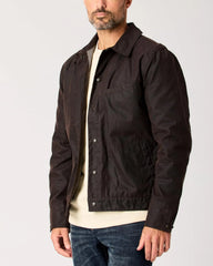 Huckberry Flint and Tinder James Waxed Snap Jacket