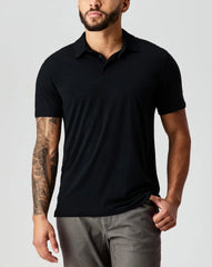 Huckberry Proof Men's 72-Hour Merino Wool Polo Shirt, Short Sleeve, Moisture Wicking & Odor Resistant