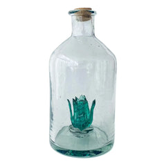 Hand Blown Agave Decanter