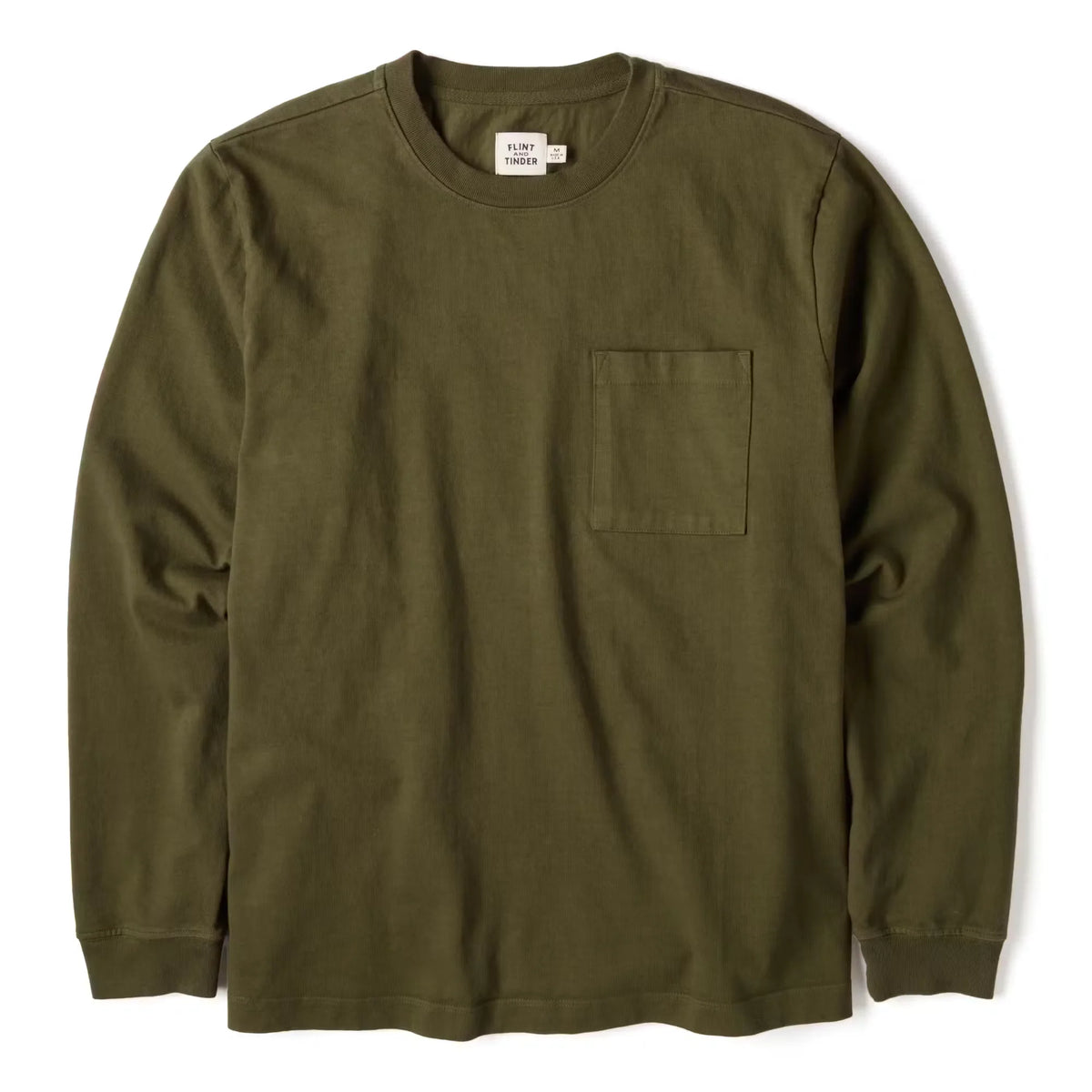 Long Sleeve American Heavyweight Pocket T-Shirt