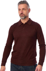 100% Merino Wool Polo Shirt Men - Short & Long Sleeve Shirt Base Later