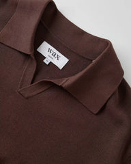Carter Open Collar Polo