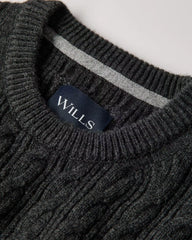 EasyCash Merino Cable Knit Sweater