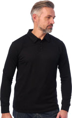 100% Merino Wool Polo Shirt Men - Short & Long Sleeve Shirt Base Later