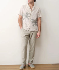 Embroidered Resort Short Sleeve Shirt
